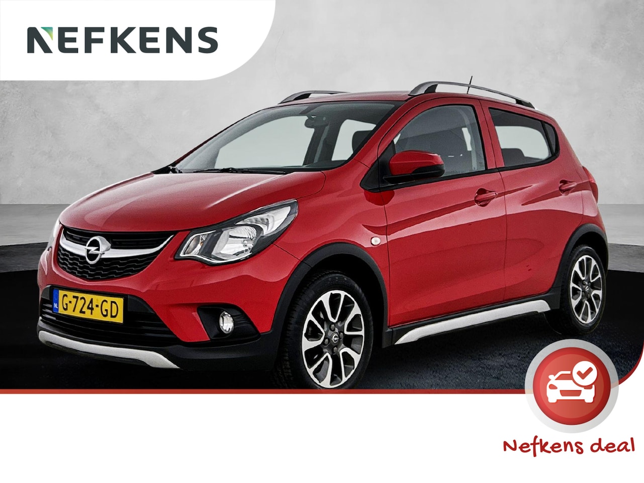 Opel Karl - 1.0 72pk Rocks Online Edition | Apple Carplay/Android Auto | Airco | Cruise Control | IsoF - AutoWereld.nl