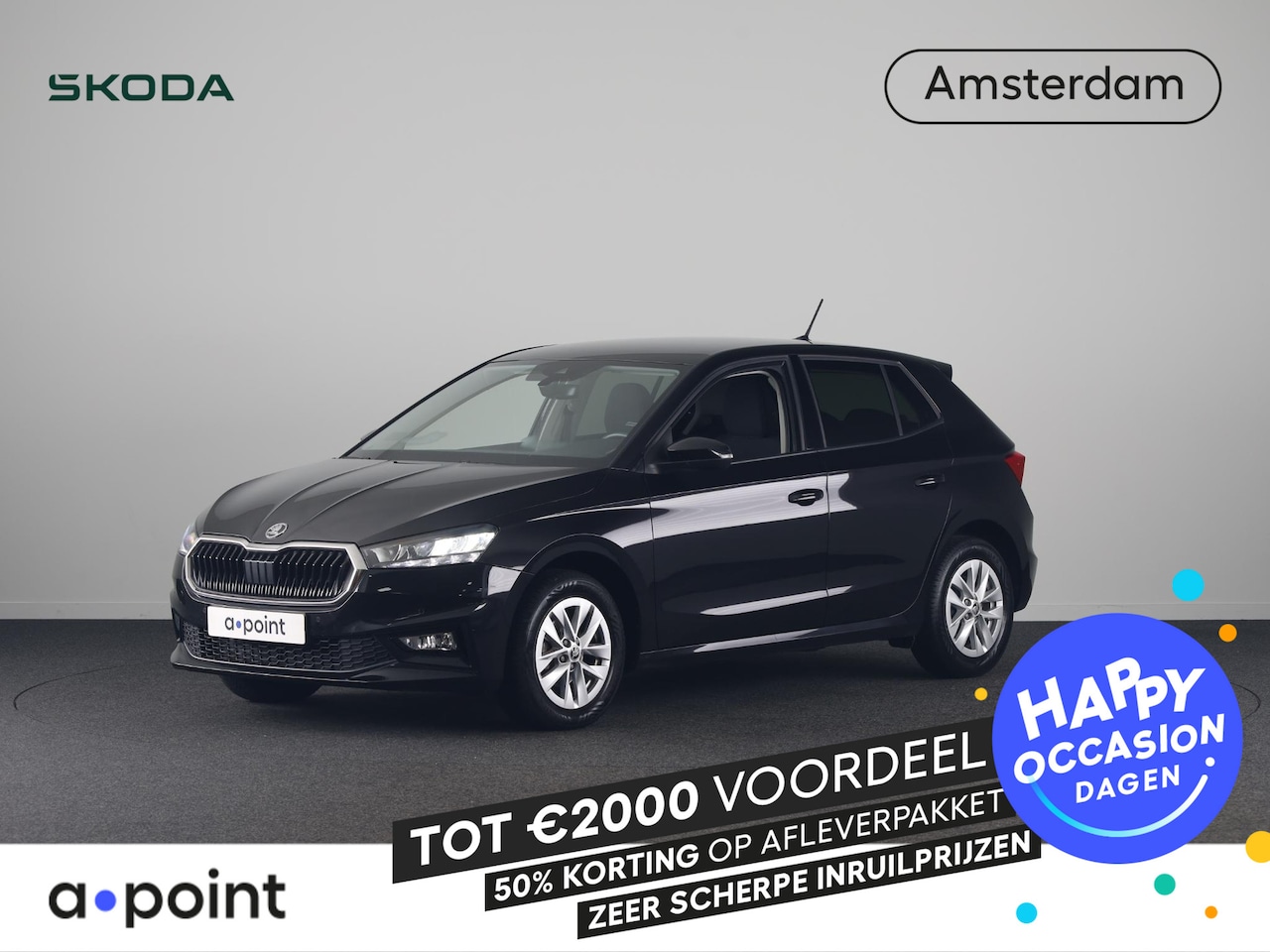 Skoda Fabia - 1.0 TSI Ambition 95pk | Navigatie | Parkeersensoren voor en achter | Apple Carplay/Androi - AutoWereld.nl