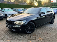 BMW 1-serie - 116i Black On Black|Nieuwe Ketting + Klepseals|Cruise control|Climate control|Xenon|Nette
