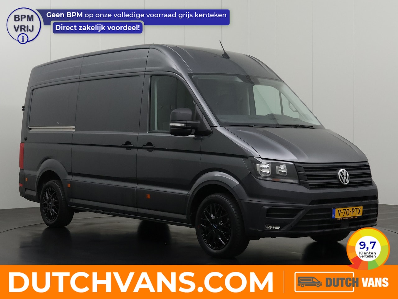 Volkswagen Crafter - 2.0TDi 177PK L3H3 Edition | Navigatie | Multimedia | 3-Zits | Airco | Betimmering - AutoWereld.nl