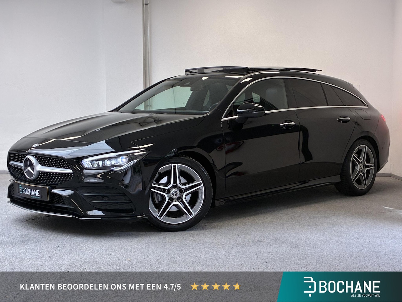Mercedes-Benz CLA-klasse Shooting Brake - 180 AMG Line | TREKHAAK | PANO | CARPLAY | 1e EIG | - AutoWereld.nl
