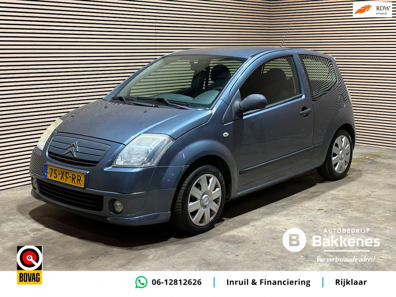 Citroën C2 - 1.4i Caractère | Airco | Trekhaak - AutoWereld.nl