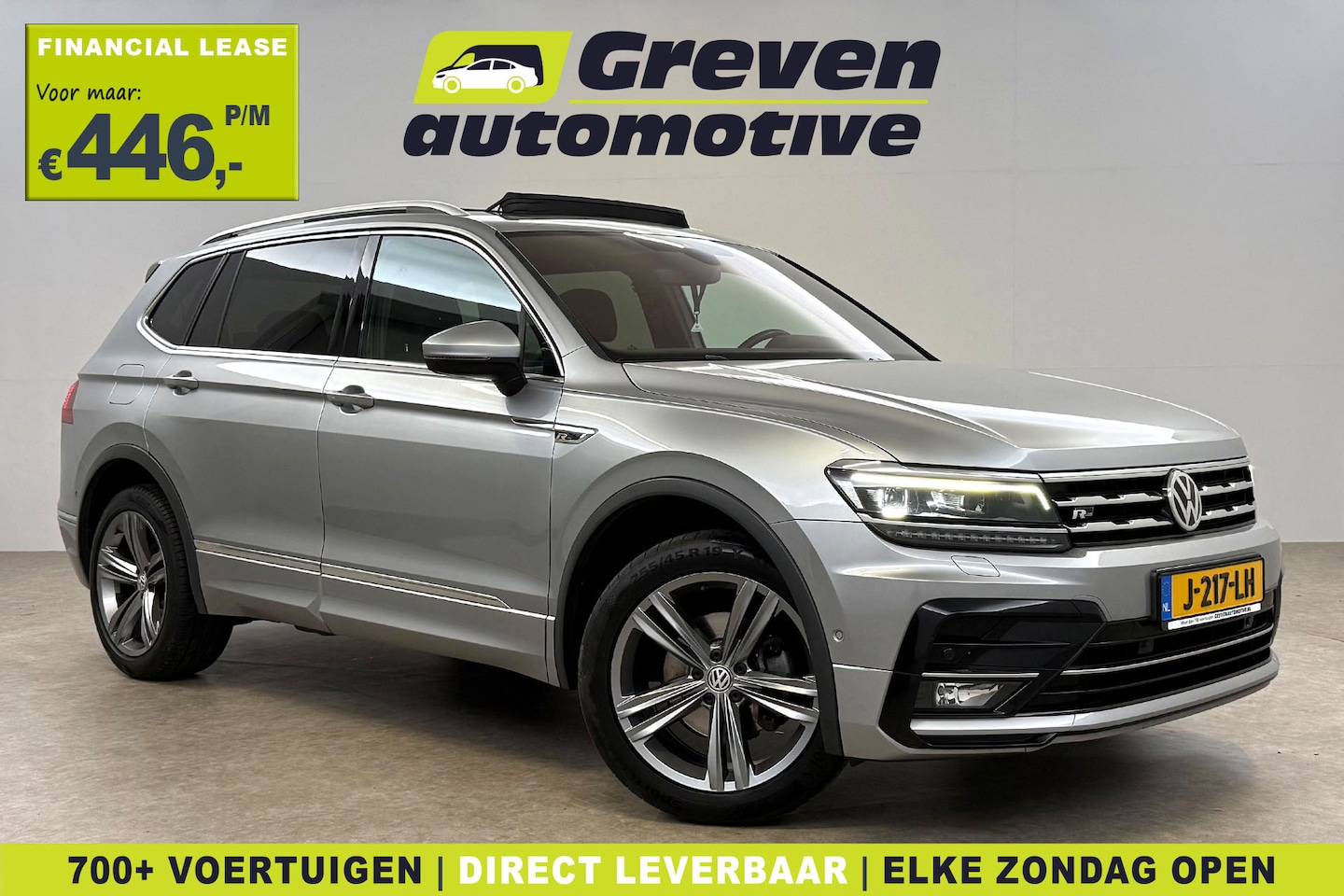 Volkswagen Tiguan Allspace - 1.5 TSI Highline R-Line 7p. | Pano | Virtual | Cruise | Camera | Carplay | Trekhaak | NAP - AutoWereld.nl