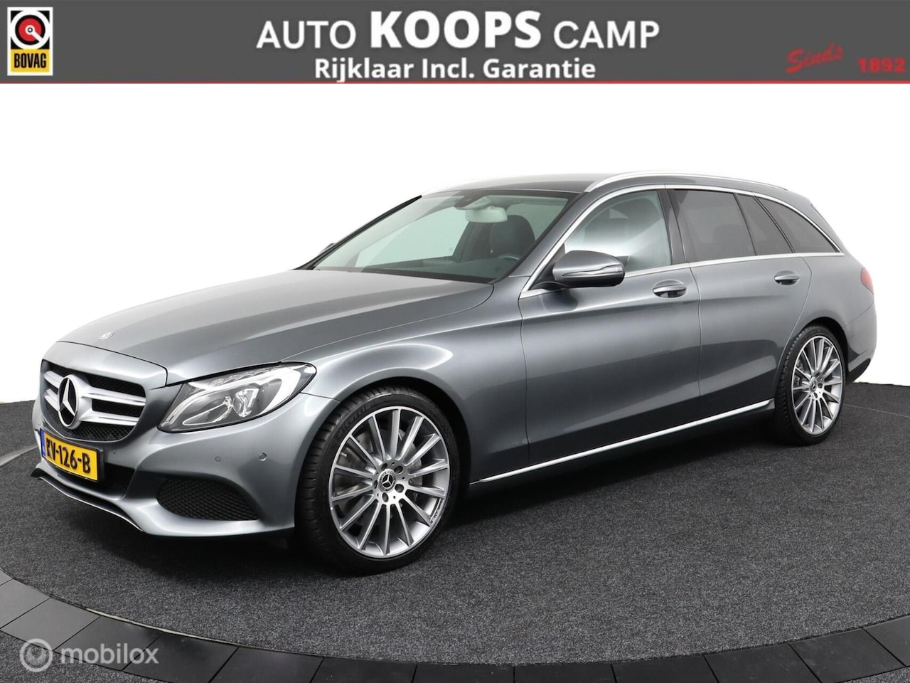 Mercedes-Benz C-klasse Estate - 350 e Lease Edition plug-in hybride | 19 Inch LMV | Luchtvering | Elec. kofferklep | Led v - AutoWereld.nl
