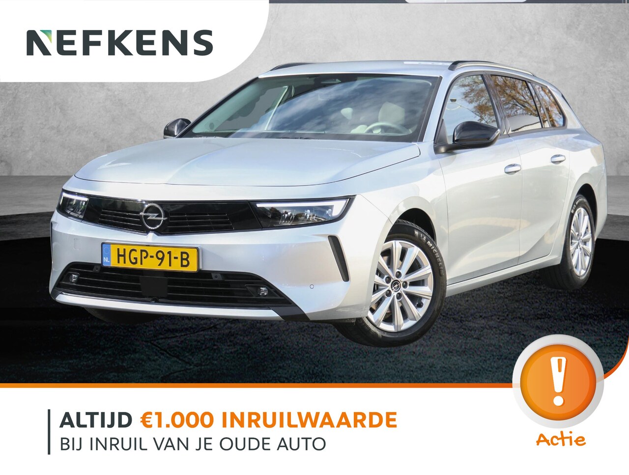 Opel Astra Sports Tourer - Business Edition 110 pk | Trekhaak | Keyless | Camera | Carplay | Adaptive Cruise Control - AutoWereld.nl