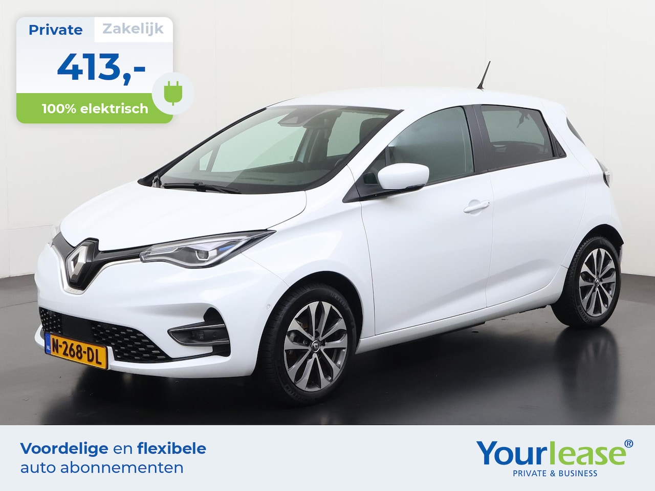 Renault Zoe - R135 Intens 52 kWh | All-in 413,- Private Lease | Direct uit voorraad - AutoWereld.nl