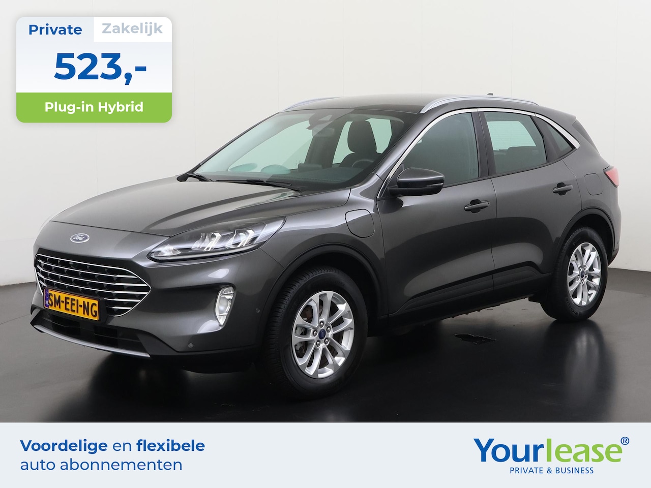 Ford Kuga - 2.5 PHEV Titanium | All-in 523,- Private Lease | Direct uit voorraad - AutoWereld.nl