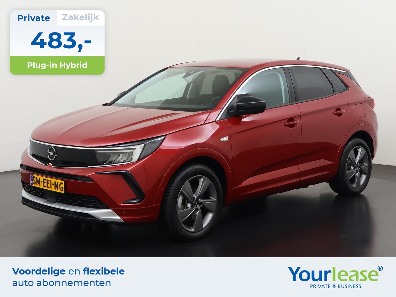 Opel Grandland - 1.6 Turbo Plug-In Hybrid Elegance | All-in 483,- Private Lease | Direct uit voorraad - AutoWereld.nl