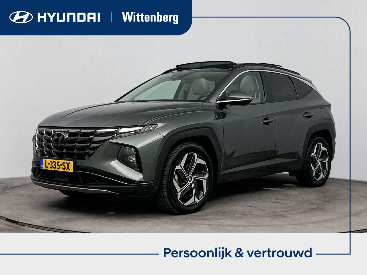 Hyundai Tucson - 1.6 T-GDI HEV Premium Sky | Schuif kanteldak | Stoel verw & verkoeling | Navigatie | Apple - AutoWereld.nl