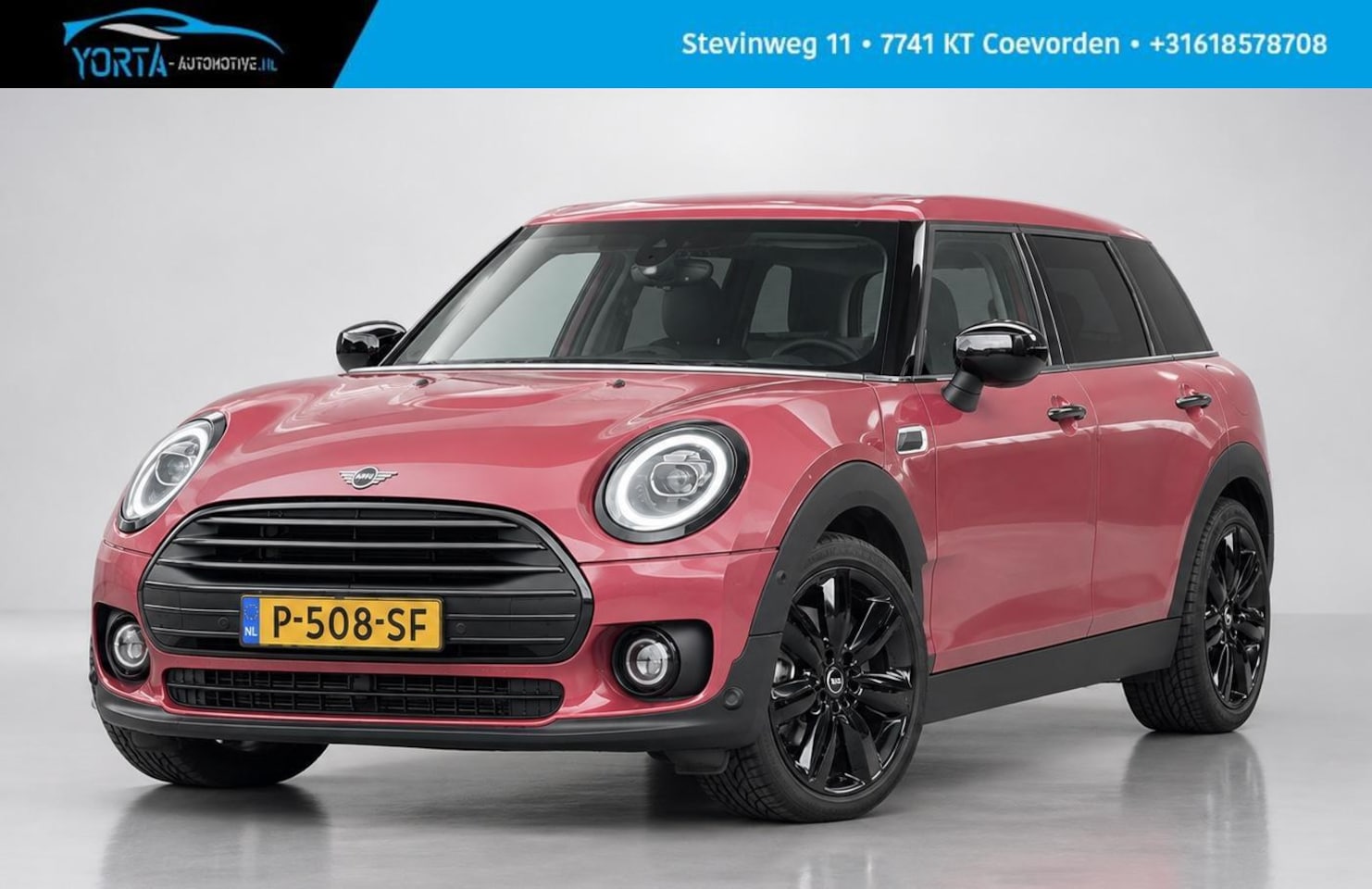 MINI Clubman - 1.5 AUTOMAAT|DEALEROH|LED|CARPLAY|INDIAN RED - AutoWereld.nl