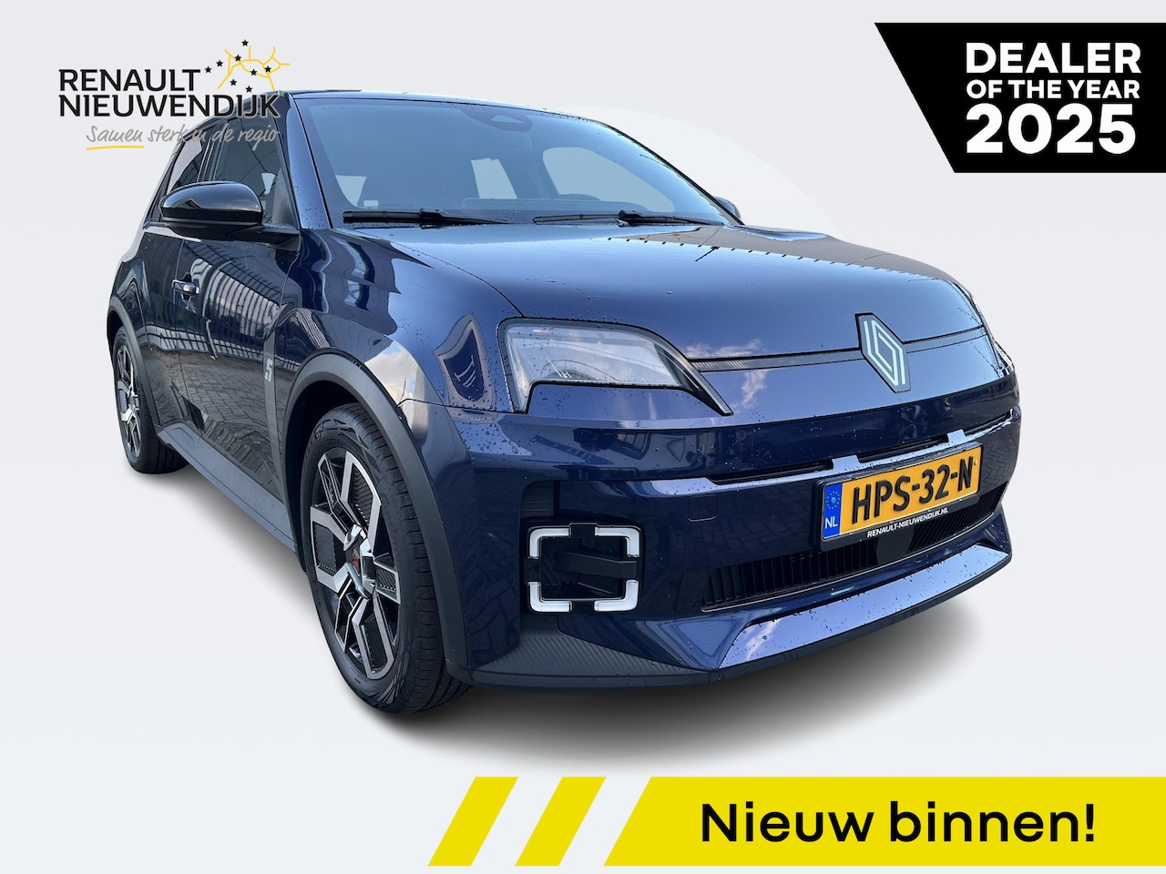 Renault 5 - urban range Techno 40 kWh Google Maps navi/Climate control/Cruise control/Keyless entry/li - AutoWereld.nl