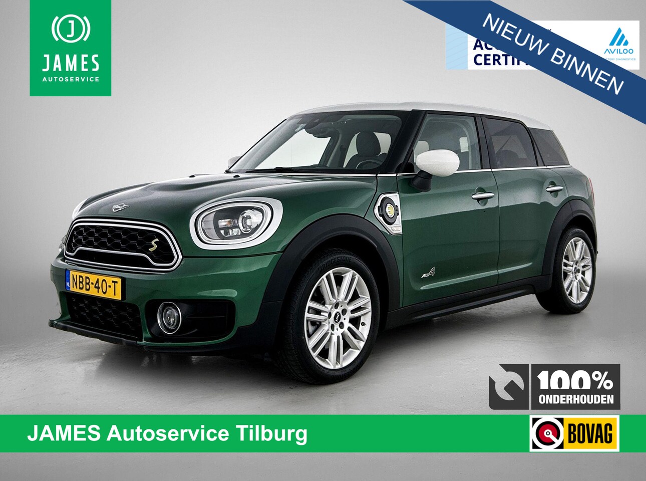MINI Countryman - 1.5 Cooper S E ALL4 Salt CAMERA | HEAD-UP | NAVI - AutoWereld.nl