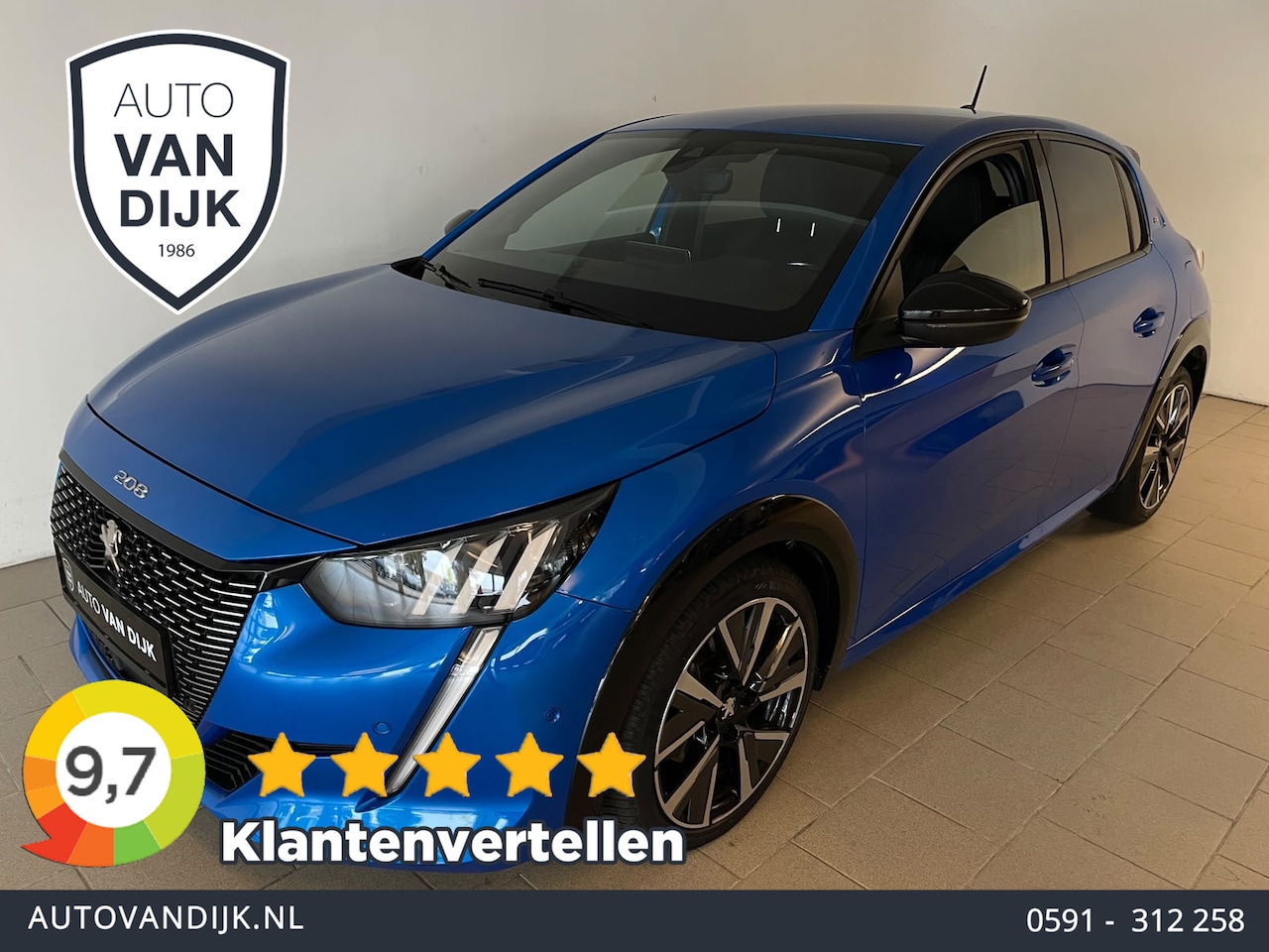 Peugeot 208 - 1.2 PureTech GT Pack AUTOMAAT AIRCO CLIMA NAVI CRUISE APPLE CARPLAY VELGEN LEER ELEKR STOE - AutoWereld.nl