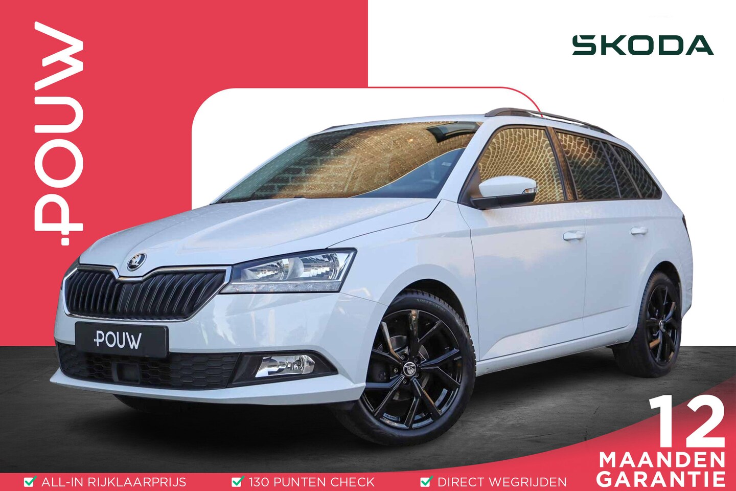 Skoda Fabia Combi - 1.0 TSI 95pk Ambition | Volautomatische airconditioning | All season banden | Parkeersenso - AutoWereld.nl