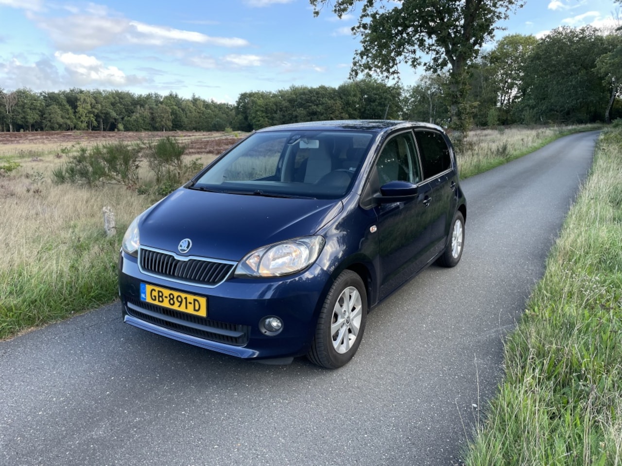 Skoda Citigo - 1.0 Grt. Edition | Lichtmetaal | Cruise control | Lederen stuurwiel | Eletrische ramen | N - AutoWereld.nl