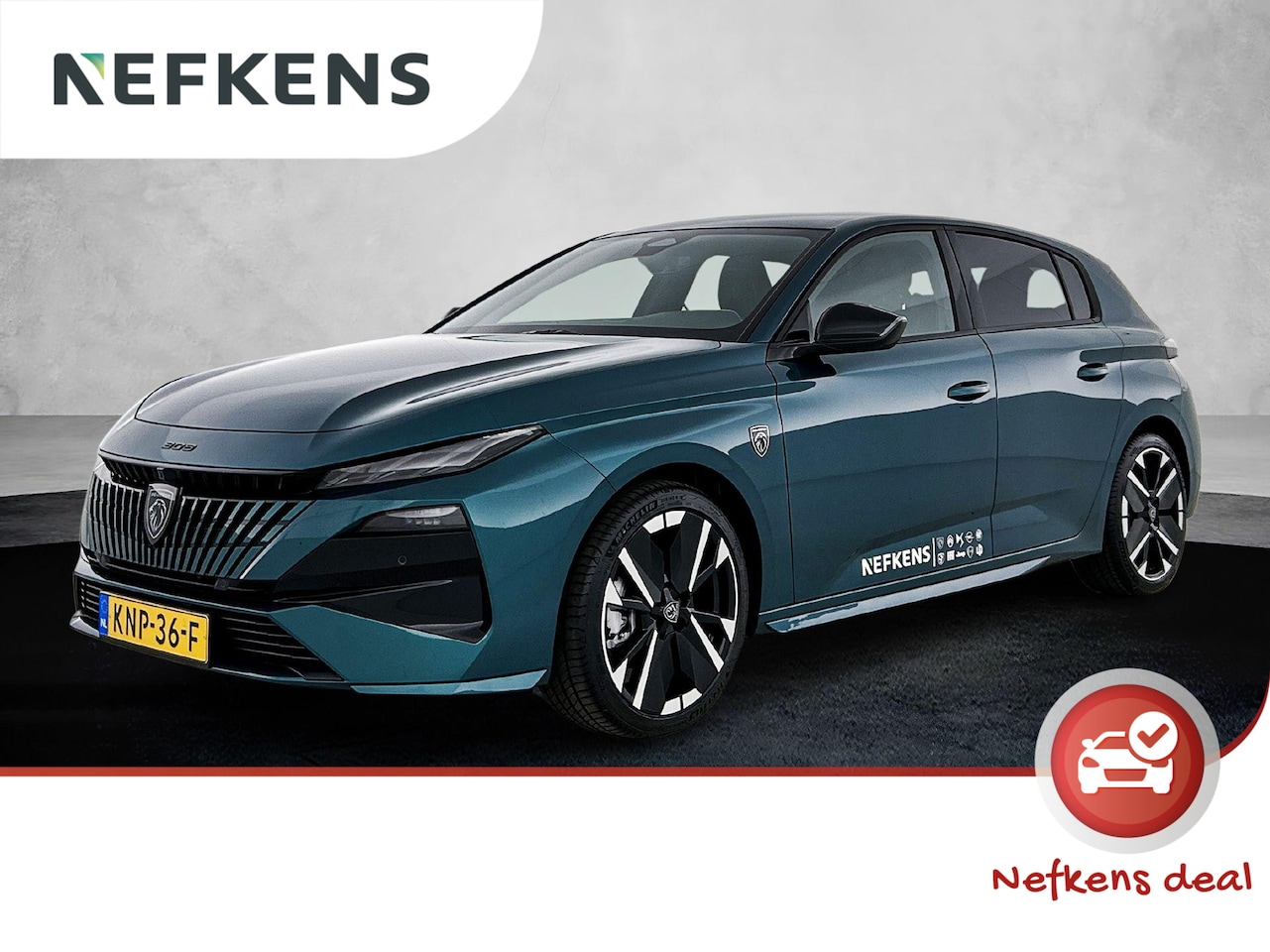 Peugeot 308 - 1.2 Hybrid 145 e-DCS6 GT | Alcantara® Executive Interior | Pack 360 Vision & Drive Assist - AutoWereld.nl