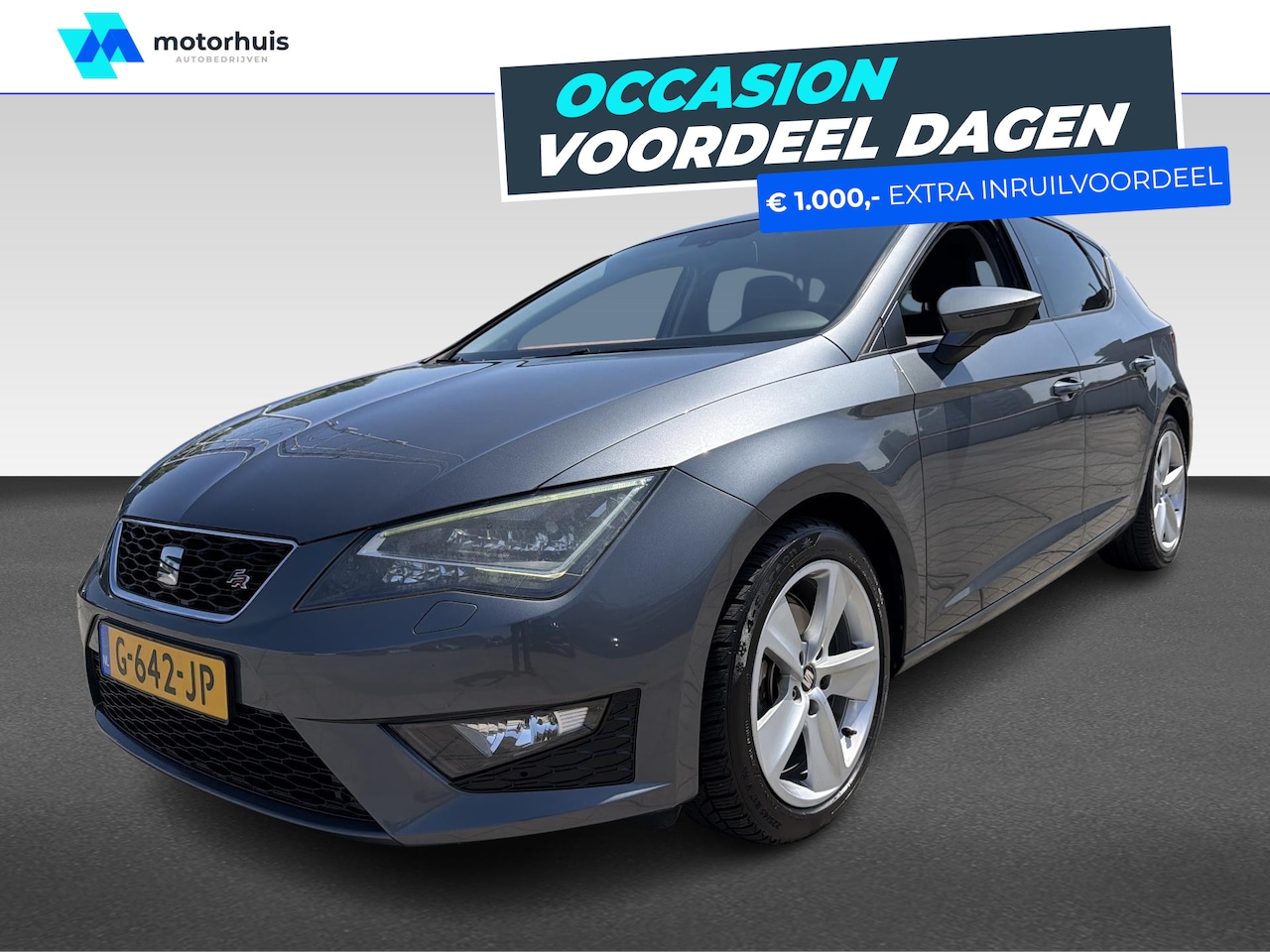 SEAT Leon - 1.4 TSI FR | Airco (automatisch) | Audioinstallatie met CD-speler | Metaalkleur - AutoWereld.nl