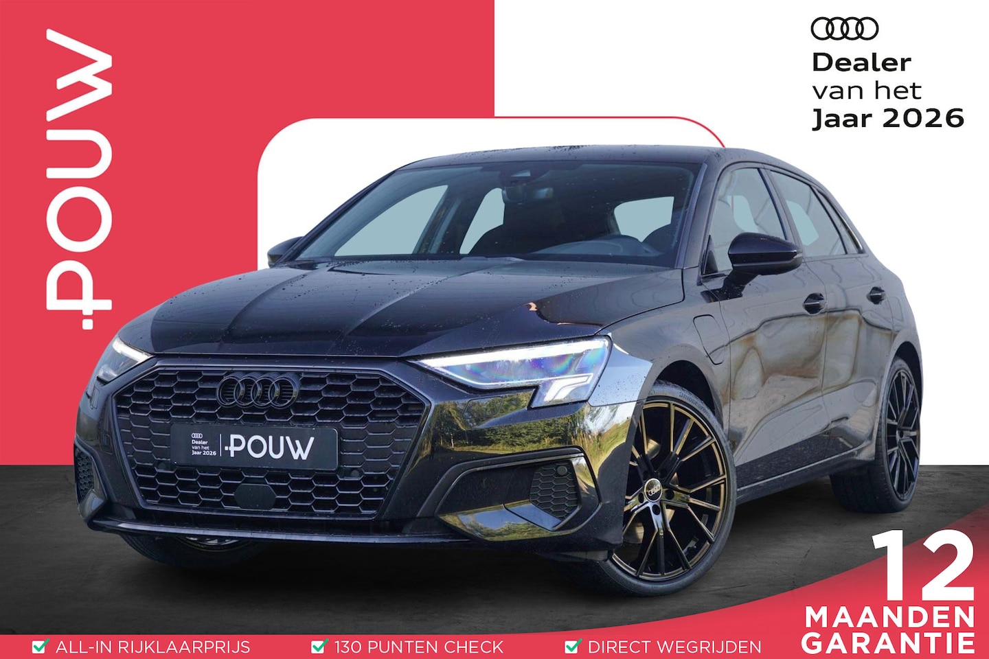 Audi A3 Sportback - 40 TFSIe 204pk Advanced Edition | Smartphone Interface | Navigatie | PDC | Optiek Zwart | - AutoWereld.nl
