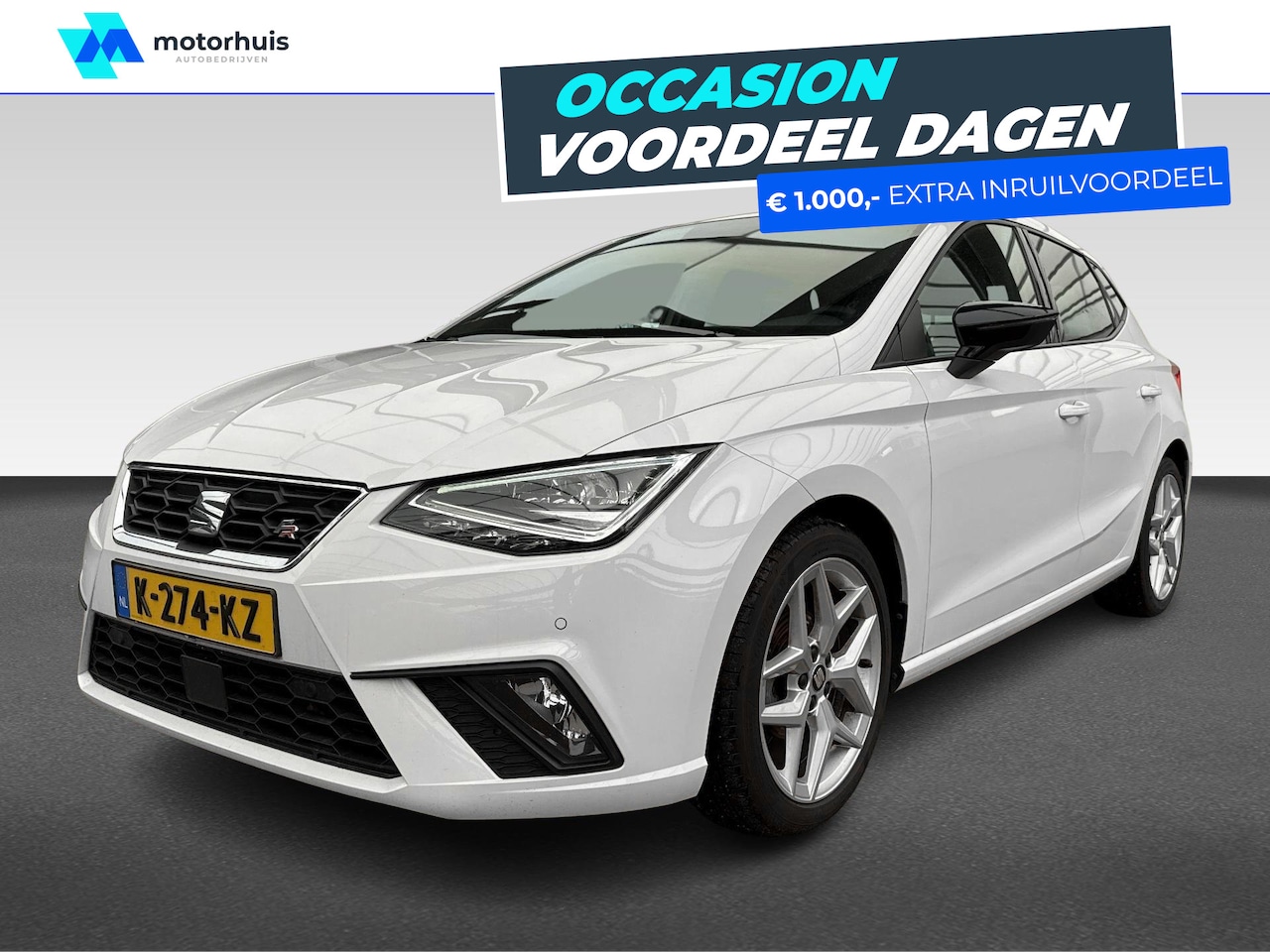 SEAT Ibiza - 1.0 EcoTSI 95PK FR 5DRS INTENS FULL LED VIRTUAL WINTERPACK NAVI NAP - AutoWereld.nl