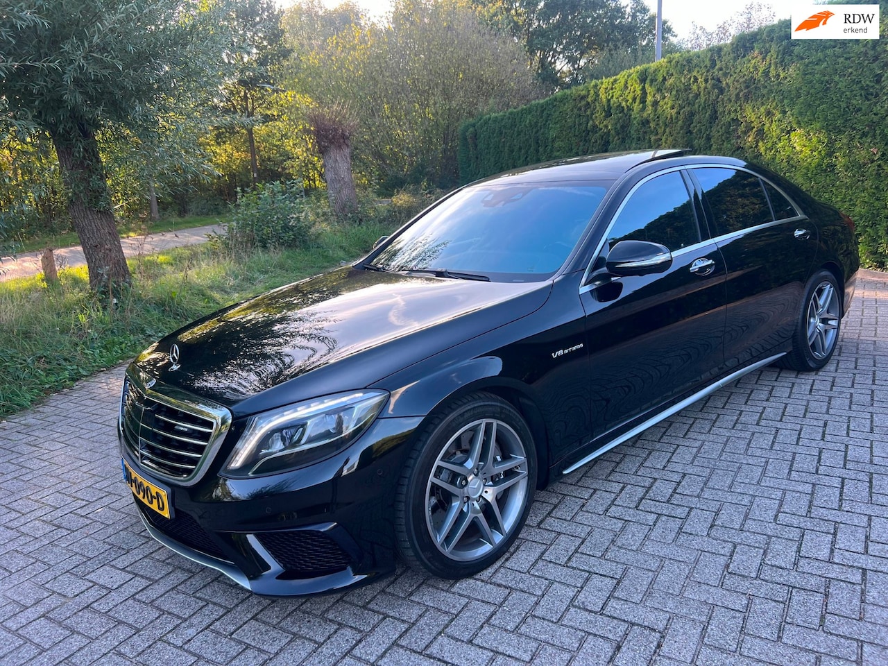 Mercedes-Benz S-klasse - AMG 63 4Matic LANG FULL OPTION 360 SCHERMEN - AutoWereld.nl