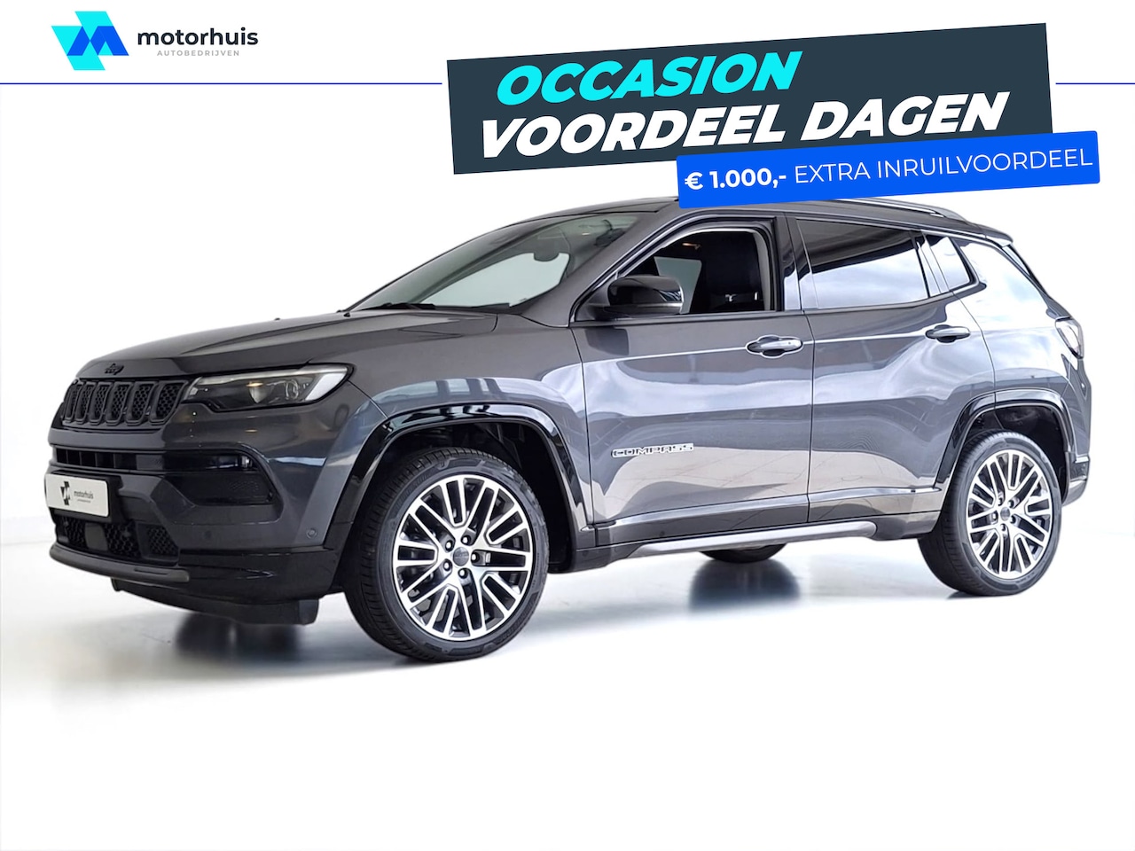 Jeep Compass - 1.5T e-Hybrid S130 | Achteruitrijcamera | Apple Carplay/Android Auto|telefoonintegratie pr - AutoWereld.nl