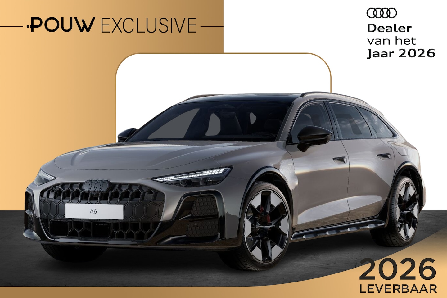 Audi A6 allroad quattro - Allroad e-hybrid 367pk quattro | 21" Velgen | Panoramadak Smartglass - AutoWereld.nl