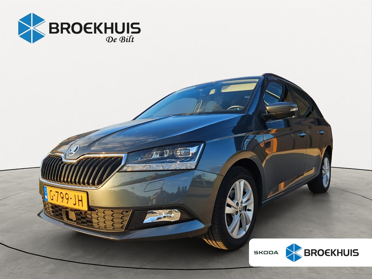 Skoda Fabia Combi - 1.0 TSI Style | TREKHAAK | CRUISE | PARK SENS | CLIMA | DAB | BLEUTOOTH | 15" LMV - AutoWereld.nl
