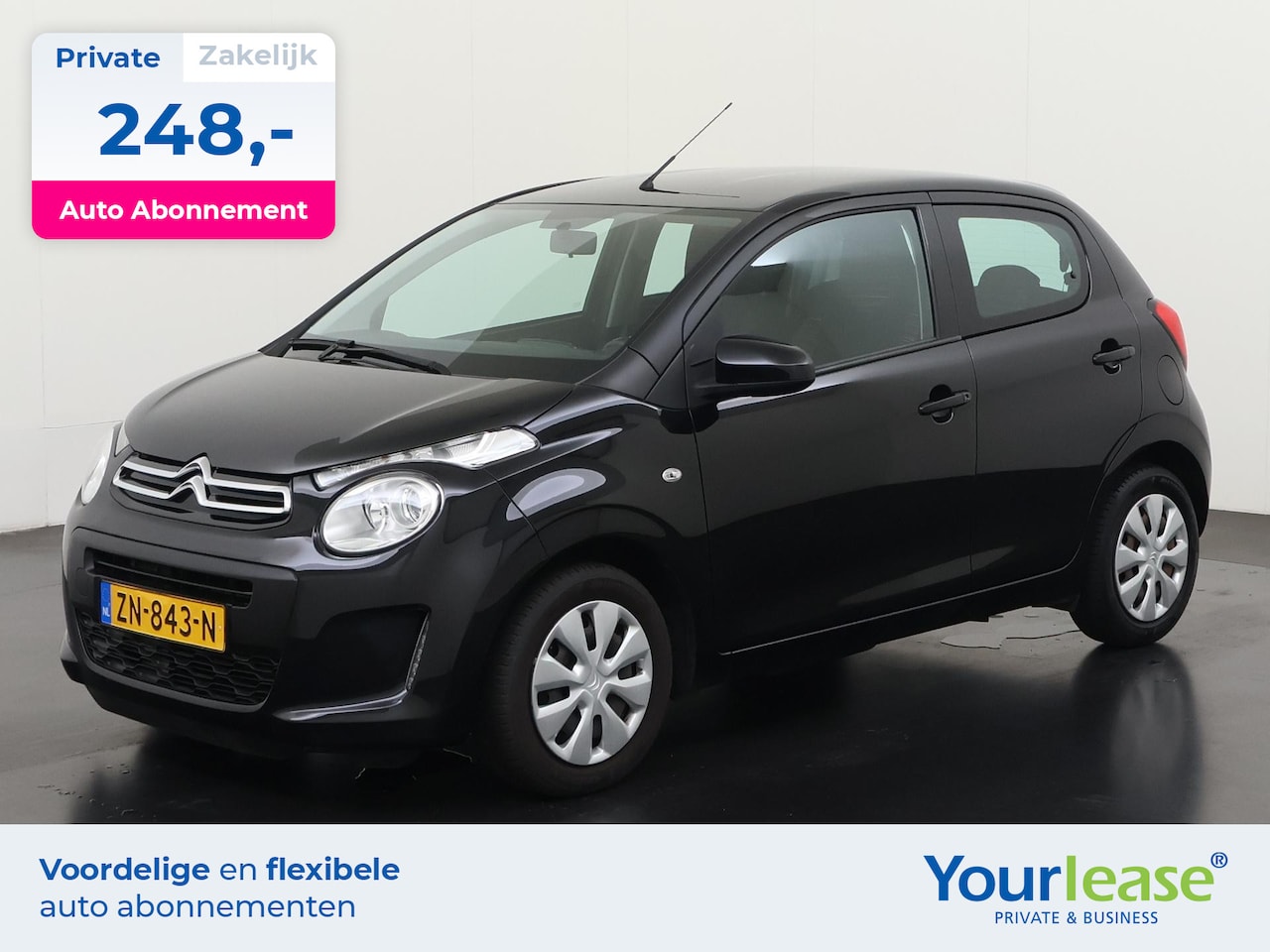 Citroën C1 - 1.0 VTi Feel | All-in 248,- Private Lease | Direct uit voorraad - AutoWereld.nl