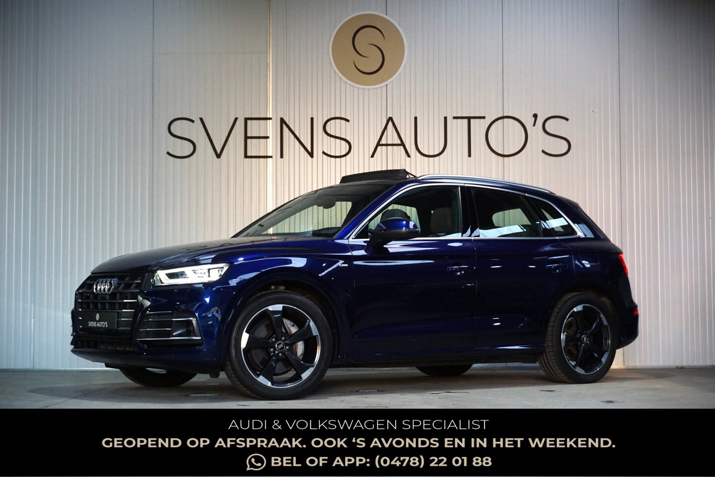Audi Q5 - 55 TFSIe Quattro S-Line Panodak|RS-Stoelen|B&O|Virtual|Luchtvering - AutoWereld.nl