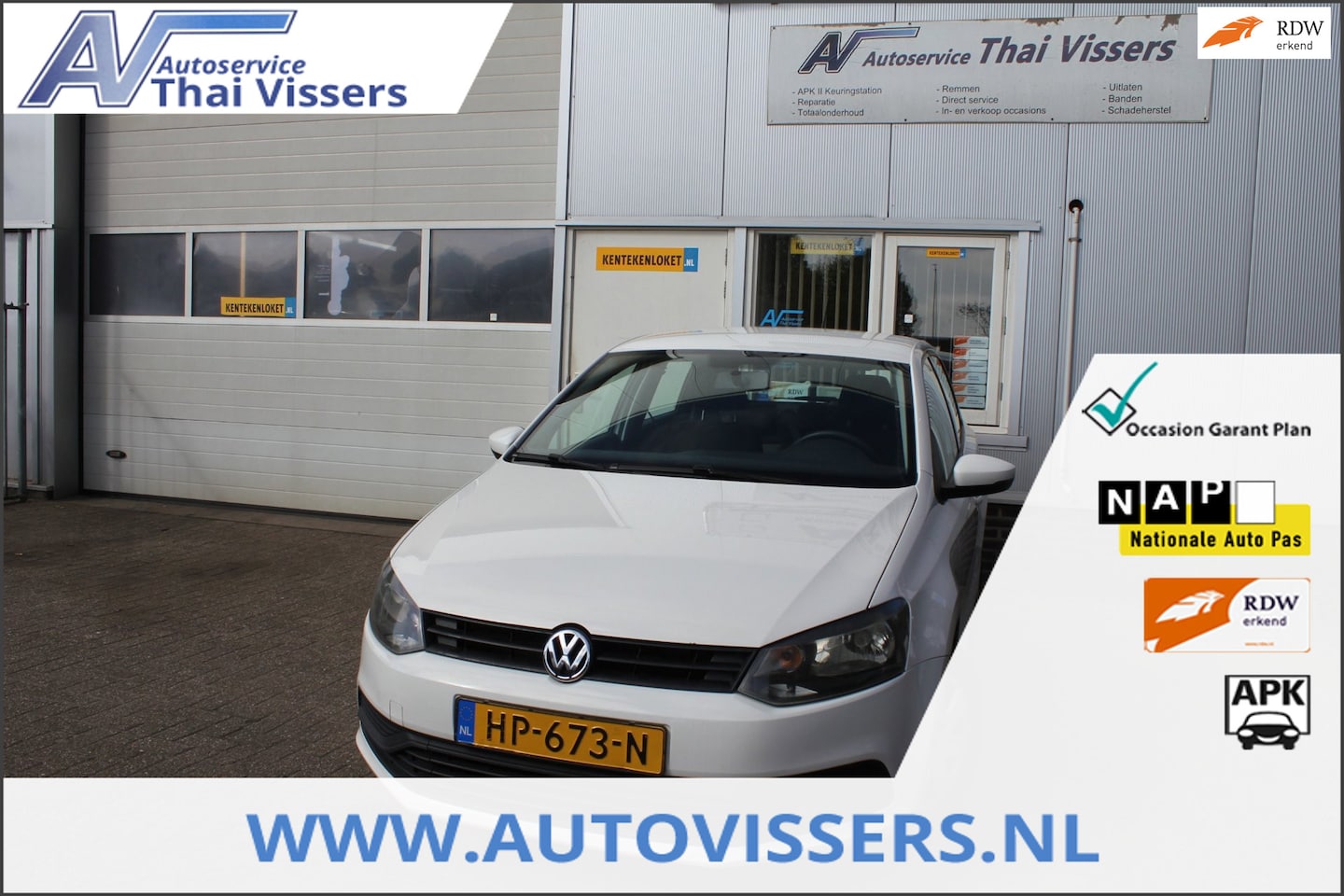 Volkswagen Polo - 1.2 Easyline 5Deurs Airco Elektr pak Apk 23-4-27 - AutoWereld.nl