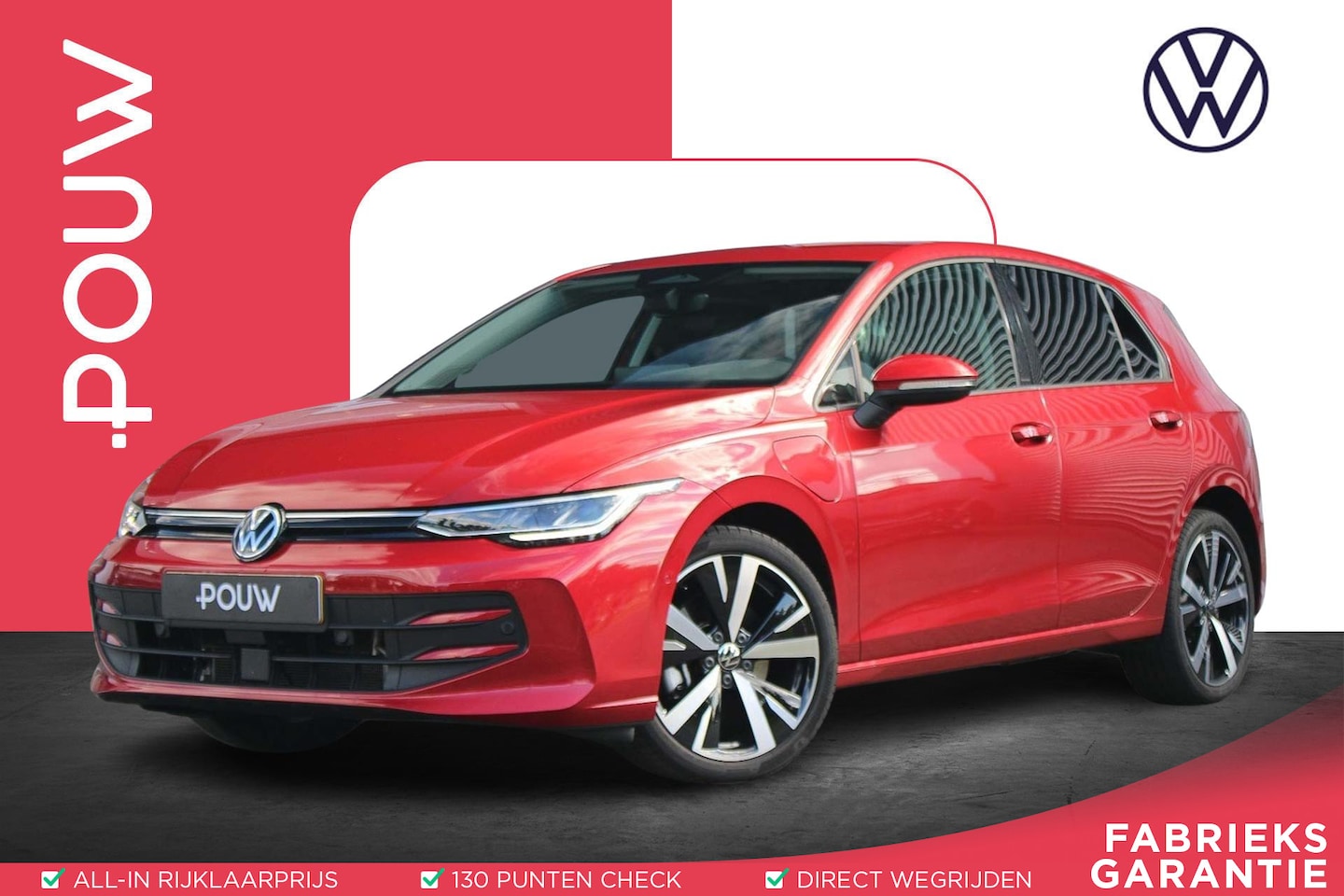 Volkswagen Golf - 1.5 eHybrid 204pk Life Edition | 100% SoH | CarPlay/Android Auto | Trekhaak - AutoWereld.nl