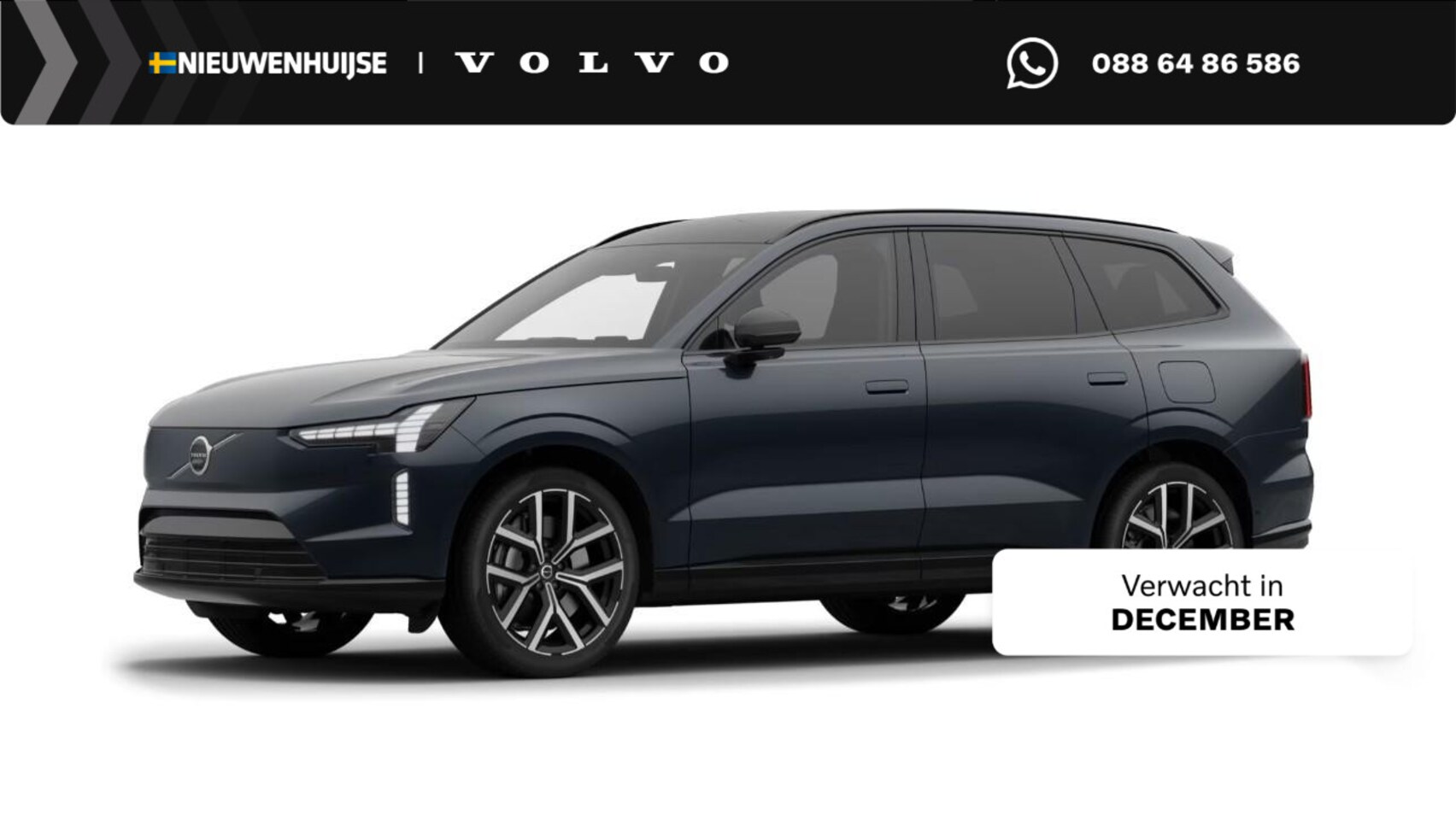 Volvo EX90 - Twin Motor Ultra Executive Edition 7p. | 7-Zits | Google | Luchtvering | Bowers & Wilkins - AutoWereld.nl