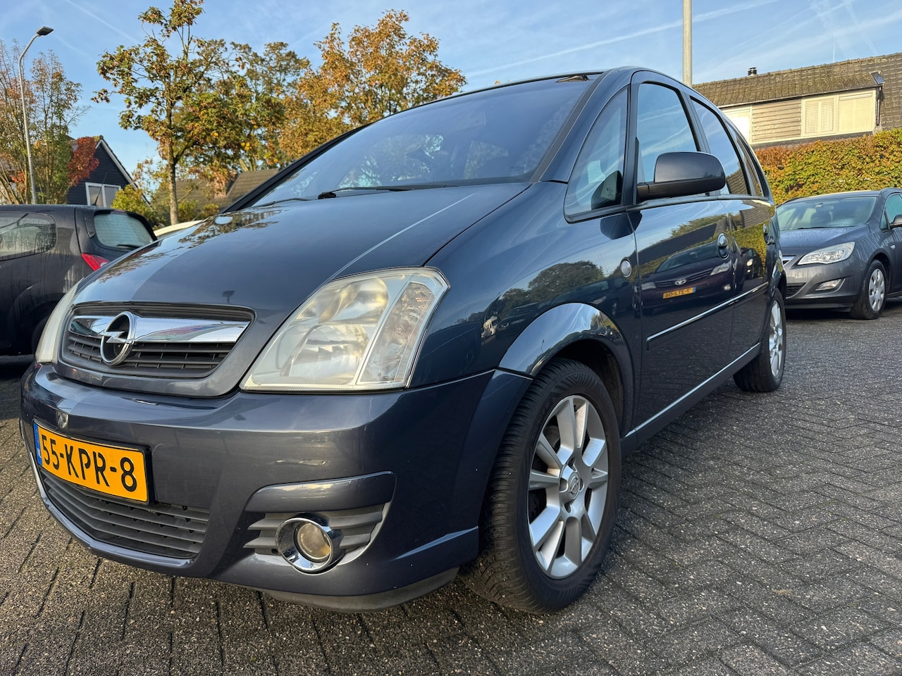Opel Meriva - 1.6-16V Cosmo 1.6-16V Cosmo,Apk 21/2/27,Airco,Cruise,Nap,Elek-pakket,Trekhaak - AutoWereld.nl