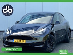 Tesla Model Y - RWD SOH 94% I TREKHAAK I PANO DAK I ORG.NL + NAP + ZWART LEDER INTERIEUR