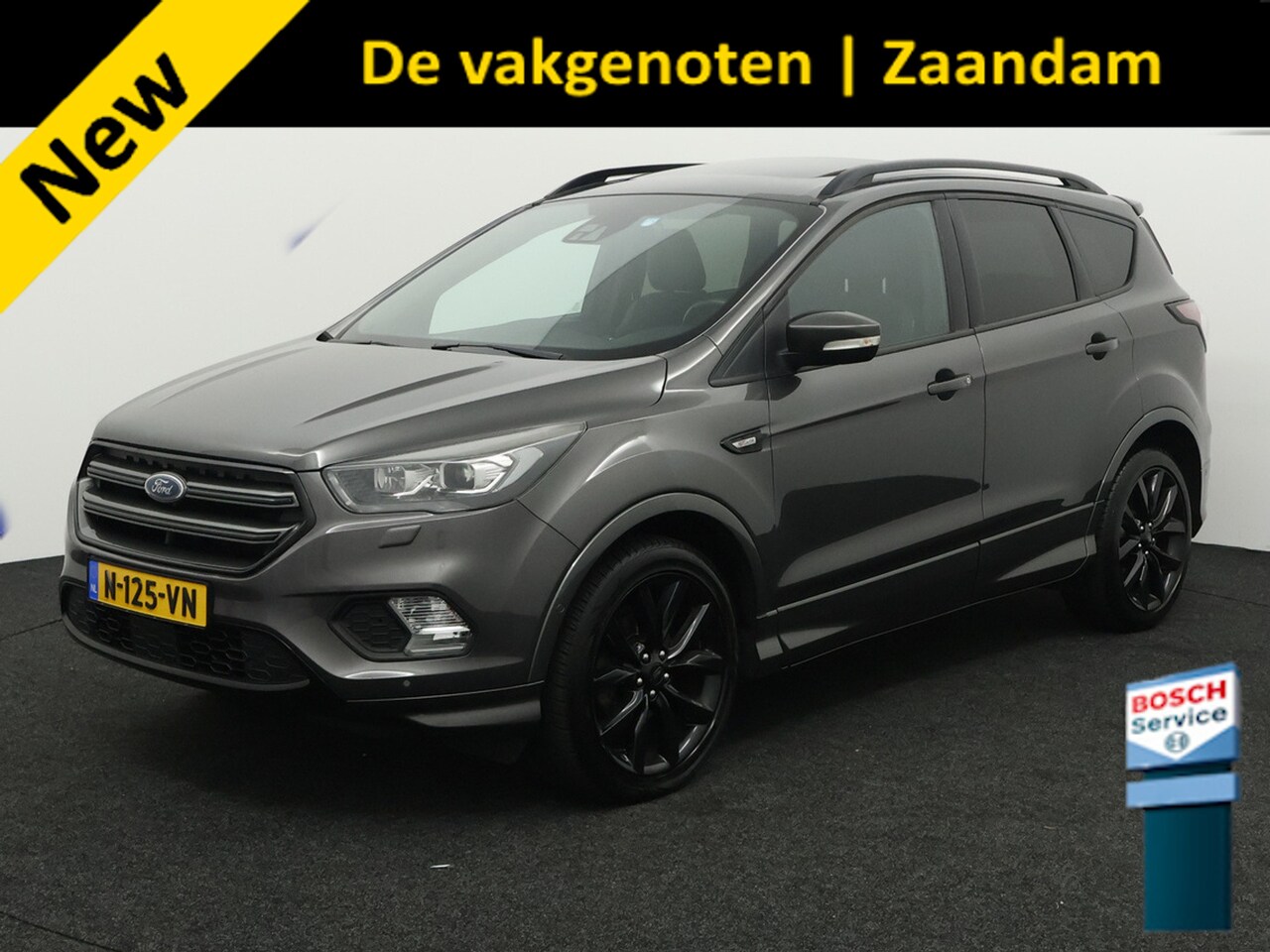 Ford Kuga - 1.5 EcoBoost Vignale elecTrekhaak, riem gedaan, 19"velg, panodak - AutoWereld.nl