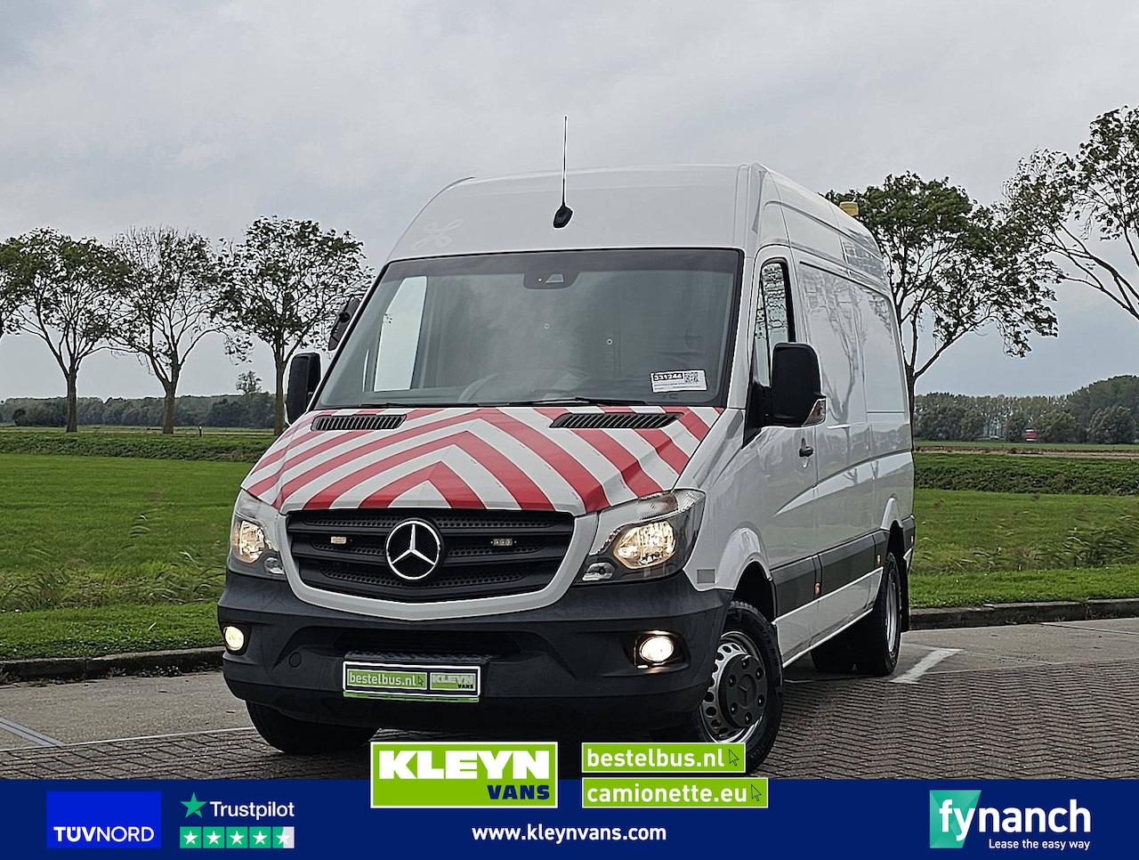 Mercedes-Benz Sprinter - 519 L2H2 N2 3500Kg Trekhaak V6 3.0Ltr Dubbellucht Euro6 BPM-Vrij Camera 190Pk! - AutoWereld.nl
