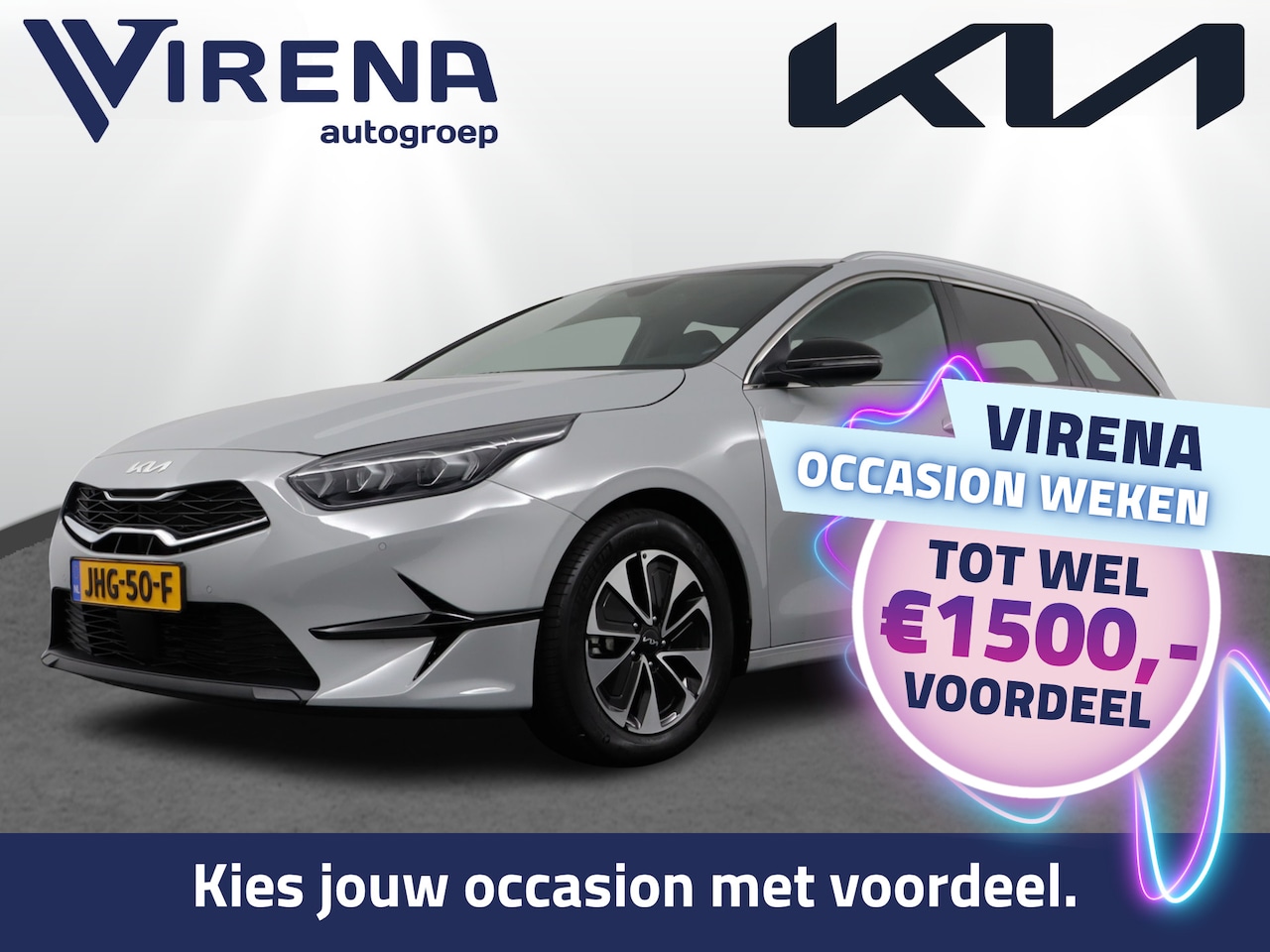Kia Cee'd Sportswagon - Ceed 1.0 T-GDi MHEV Design Edition Climate Control - Stoel/Stuurverwarming - Navigatie - A - AutoWereld.nl