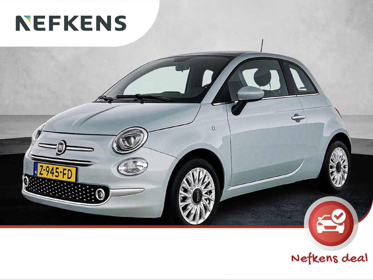 Fiat 500 - 1.0 Hybrid Dolcevita Finale 69 PK | 1e eigenaar | Panoramadak | Apple carplay | Android au - AutoWereld.nl
