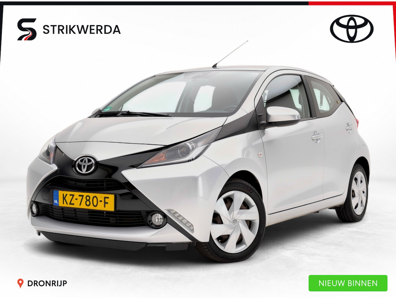 Toyota Aygo - 1.0 VVT-i x-play | Camera | Airco | Bluetooth | Elek. ramen - AutoWereld.nl