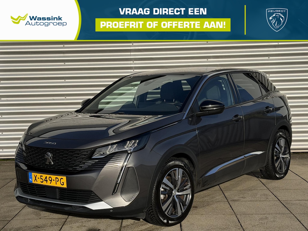 Peugeot 3008 - 1.2 PureTech Allure Pack Business 130 PK | Navigatie | Camera | Climate Control | NL Auto - AutoWereld.nl