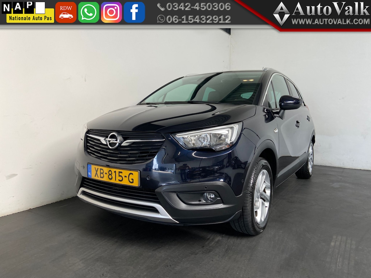 Opel Crossland X - 1.2 Turbo Online Edition 1.2 Turbo Online Edition - AutoWereld.nl
