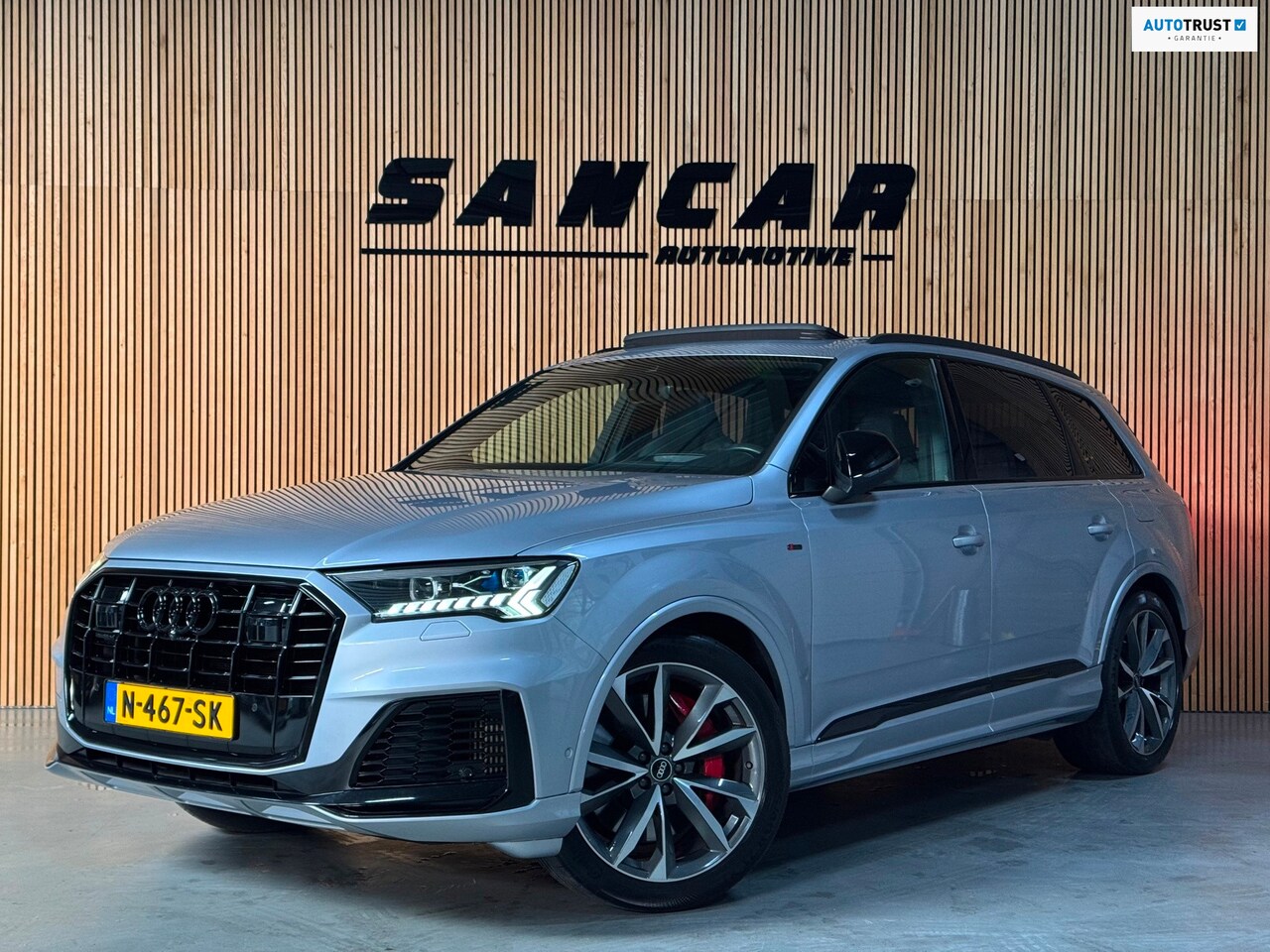 Audi Q7 - 60 TFSI e quattro S Competition PANO|LUCHTVERING|TREKHAAK|HUD|B&O|AMBIENT|360 CAM|ALARM|ST - AutoWereld.nl