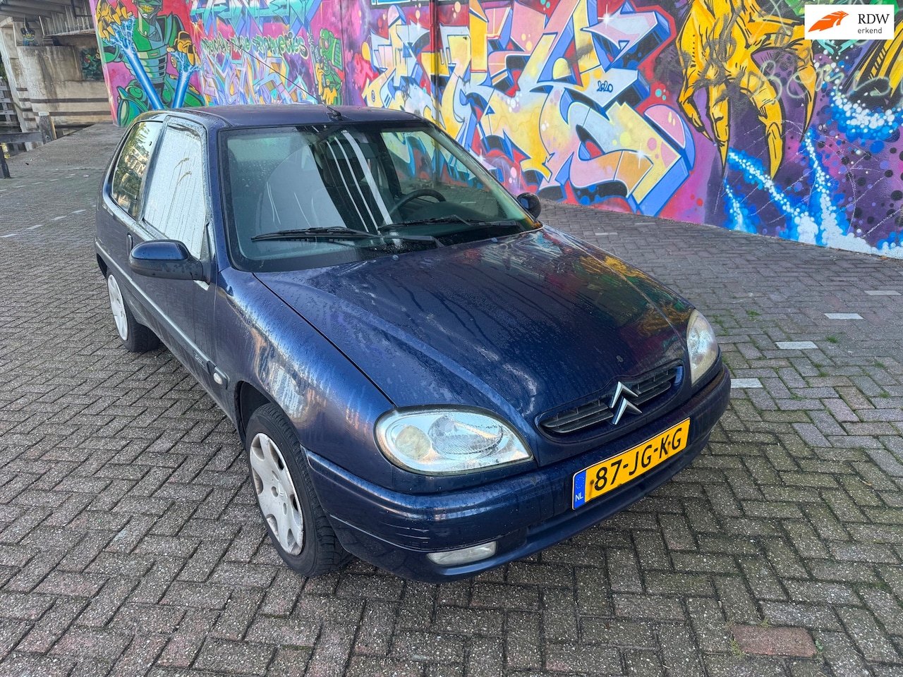 Citroën Saxo - 1.4i SX AUTOMAAT 107.000 km nap elektrische ramen stuurbekrachtiging super inruil koopje - AutoWereld.nl