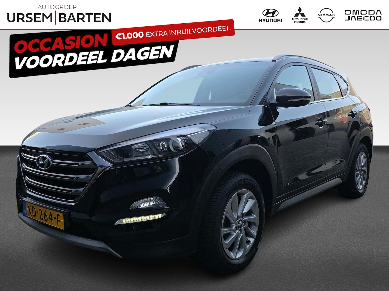Hyundai Tucson - 1.6 GDi Comfort | Trekhaak | Stoelverwarming | Carplay/Androidauto | Achteruitrijcamera | - AutoWereld.nl
