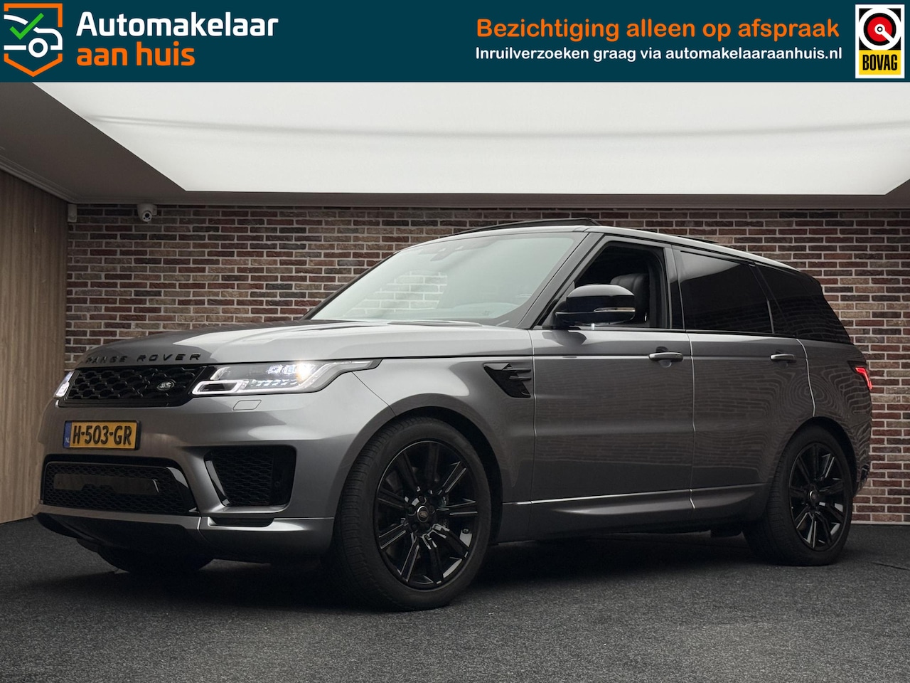 Land Rover Range Rover Sport - 2.0 P400e Autobiography Dynamic Luchtvering|Pano|Hybride|Trekhaak - AutoWereld.nl