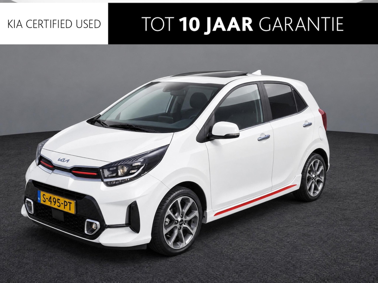 Kia Picanto - 1.0 T-GDi GT-Line 5p Clima | Stoel Stuurverwarming | Camera | Panorama Dak | 1e Eigenaar - AutoWereld.nl