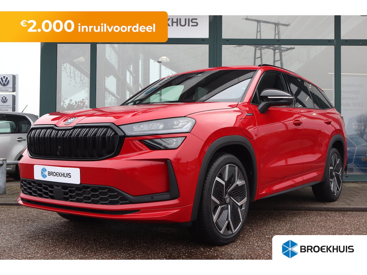 Skoda Kodiaq - Sportline Business | Achteruitrijcamera | Crew Protect Assist | Cruise control met speedli - AutoWereld.nl