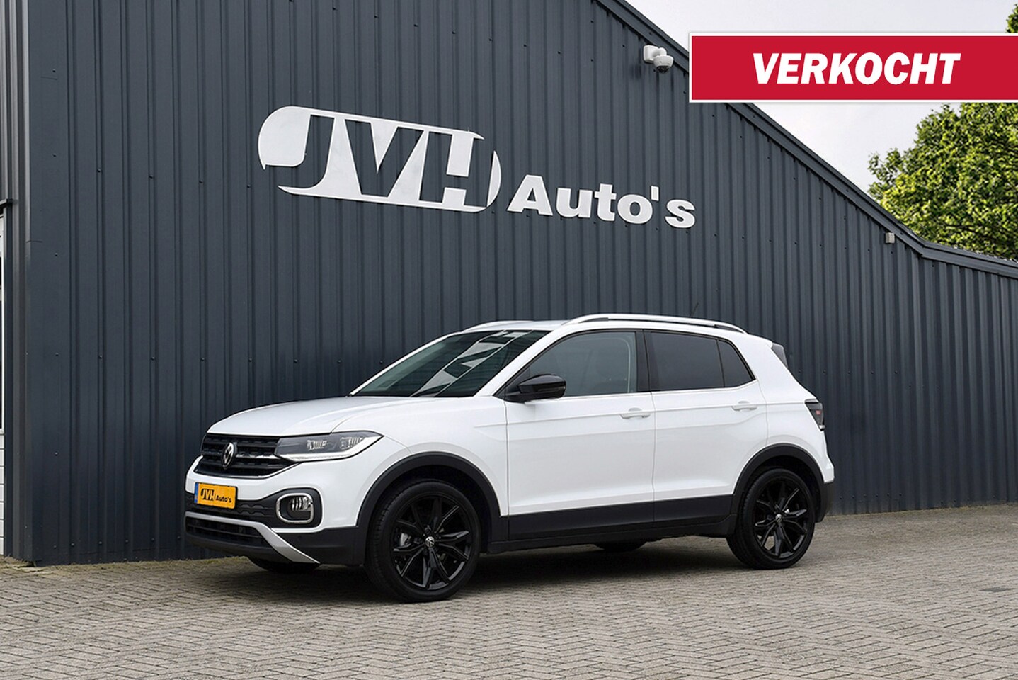 Volkswagen T-Cross - 1.0 TSi AUT/DSG Sport 03-2022 | BTW | Black-Pack | 1/2Leder | Full-LED | PrG - AutoWereld.nl