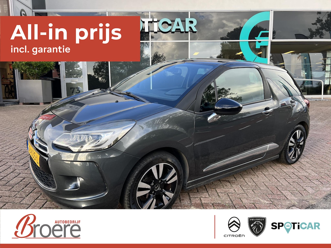 DS 3 - 1.2 Turbo 110 pk So Chic EAT-6 Automaat - AutoWereld.nl