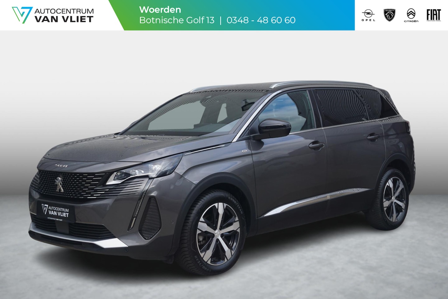 Peugeot 5008 - 1.2 TURBO 130 GT AUTOMAAT 7-Persoons | Navigatie pro | Climate control | Privacy Glass | F - AutoWereld.nl